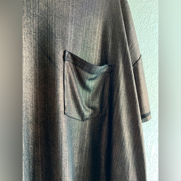 Metallic Crop top Short sleeve -wild Fable - Picture 3 of 7